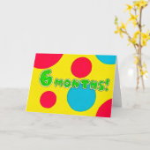 6 Monate Karte (Gelbe Blume)