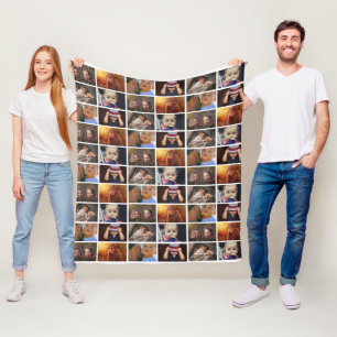 6 Muster für das Foto der FotoCollage Family Fleecedecke
