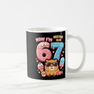 6 nächstes Jahr werde ich 7 Capybara Eiscreme 67 M Kaffeetasse