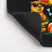 6 nächstes Jahr werde ich 7 sein Capybara 67 Meme  Mousepad (Ecke)