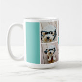 6 Name der Fotocollage Minimalistisch - Farbe bear Kaffeetasse (Links)