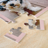6 Name der Fotocollage Minimalistisch - Farbe bear Puzzle (Seite)