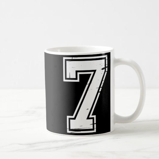 6 Number 67 Six Seven Meme Kaffeetasse (Rechts)