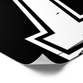 6 Number 67 Six Seven Meme  Poster (Ecke)