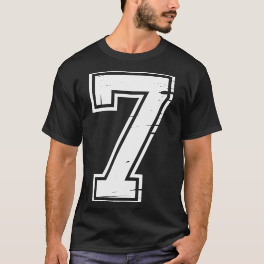 6 Number 67 Six Seven Meme T-Shirt (Vorderseite)