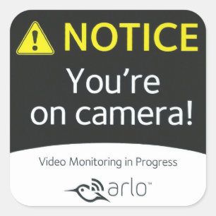 6 Original 3x3 Arlo Sticker