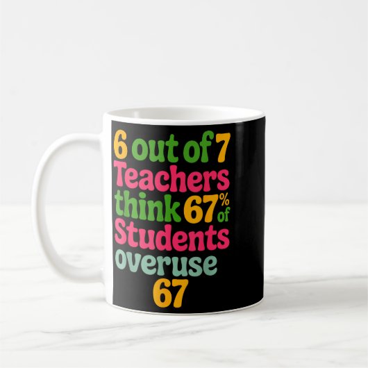 6 Out Of 7 Teachers Think 67% Of Students Overuse Kaffeetasse (Links)