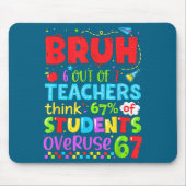 6 Out Of 7 Teachers Think 67% Of Students Overuse Mousepad (Vorne)
