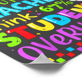 6 Out Of 7 Teachers Think 67% Of Students Overuse  Poster (Ecke)