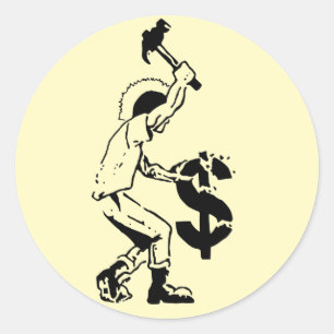 6 Pack Anarcho-punk Stickers