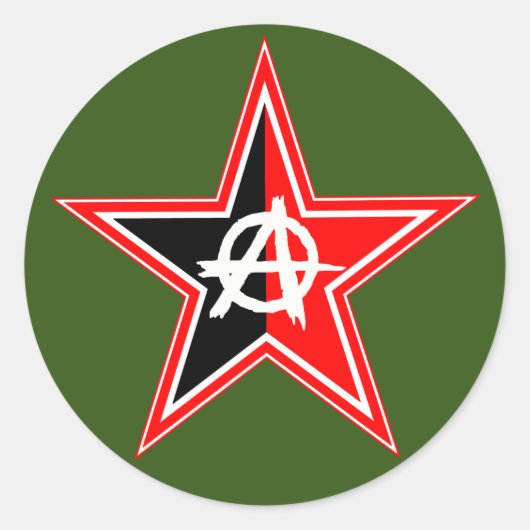 6 Pack Anarcho-Syndikalist Revolutionäre Stickers (Vorderseite)