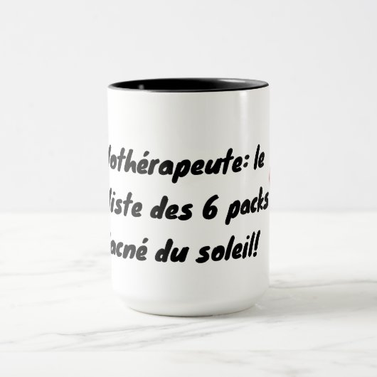 6 Packs für Sonnenakne Tasse (Zentrum)