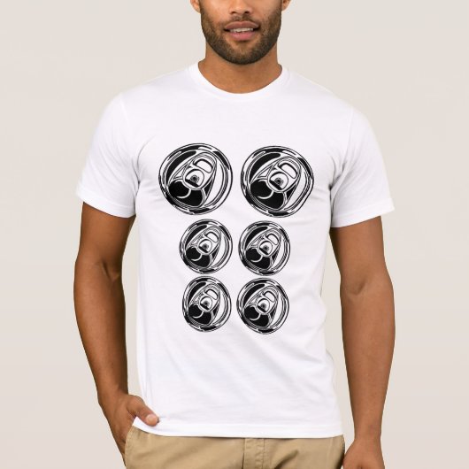 6 Packung T-Shirt (Vorderseite)