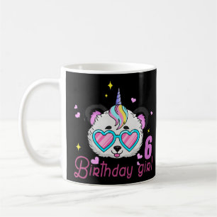 6. Panda Einhorn Kaffeetasse