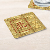 6 PapierUntersetzer - Nordwind Rechteckiger Pappuntersetzer (angewinkelt)