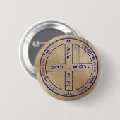 6. Pentagramm von Jupiter Button (Vorne & Hinten)