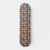 6 Photo Collage Family Photo Pattern Skateboard (Vorne)