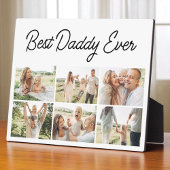 6 Photo Collage Father's Day Best Daddy Ever Fotoplatte