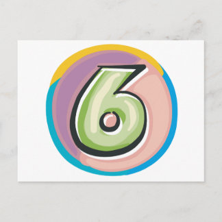 6 POSTKARTE