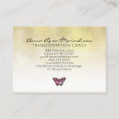 *~* 6 Punch Hole Butterfly Blume Treuekarte (Rückseite)