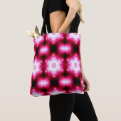 6 Punkte rosa Sterne Tasche (Von Nahem)