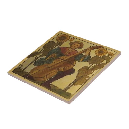 #6 Repro Copeland Medieval Minstrels Music Theme Fliese (Seite)