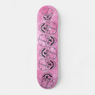 6 rosa Skateboarddeck