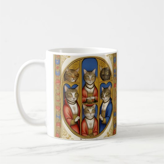 6 Royal Cats Tasse (Links)