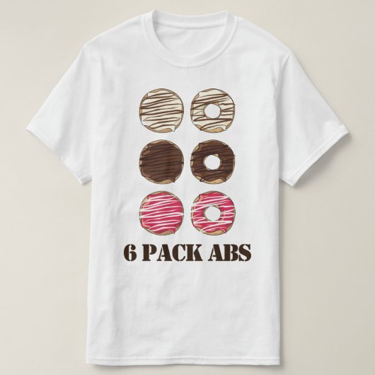 6 Satz-ABS T-Shirt (Design vorne)