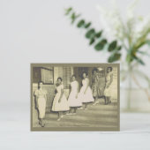 6 Schwarze Schönheiten der Mode-Postkarte aus den Postkarte (Stehend Vorderseite)