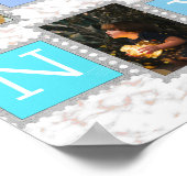 6 Sechs Foto Collage Niedlich Baby Family Liebe Gr Poster (Ecke)