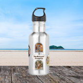 6 Sechs Foto Moderne Elegante Collage Family Liebe Edelstahlflasche