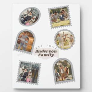 6 Sechs Foto Moderne Elegante Collage Family Liebe Fotoplatte