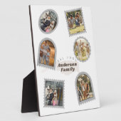 6 Sechs Foto Moderne Elegante Collage Family Liebe Fotoplatte (Seite)