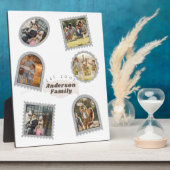 6 Sechs Foto Moderne Elegante Collage Family Liebe Fotoplatte (Seite)