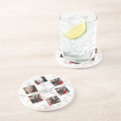 6 Six Foto Collage Aunty Moderne Elegante Familie Getränkeuntersetzer (Seite)