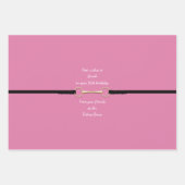 6" Snaffe Bit & Reins mit benutzerdefiniertem Text Geschenkpapier Set (Vorderseite)