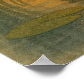 6. Sommer, Dragonfly Dusk, Saisondruck Poster (Ecke)