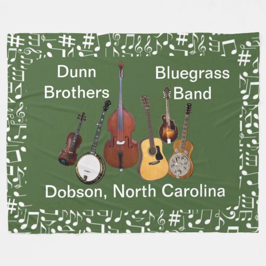 6 STÜCK-BAND FLEECEDECKE (Vorderseite (Horizontal))