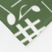 6 STÜCK-BAND FLEECEDECKE (Ecke)