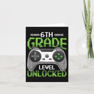 6. Stufe Unabgeschlossen bis Videospiel der Schule Karte
