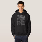 6 Stufen des Debuggens - Computer Science Programm Hoodie (Vorne ganz)