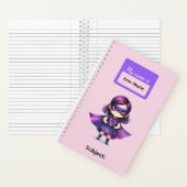 6 Super Held Kinder Mädchen Schreibwaren Schüler Notizblock (Innen)