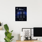 6 Tabelle Celestis Wedding Stars Moon Seating Char Poster (Heimbüro)