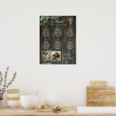 6 Tabelle Rustikales Gypsophila FOTO Seatekartenfo Poster (Küche)