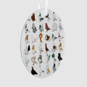 6 Tauben-Zucht Ornament (Vorderseite)