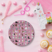 6 Tauben-Zucht Pappteller (Party)