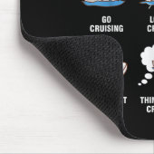 6 Things I Do In My Spare Time - Cruising Lovers Mousepad (Ecke)