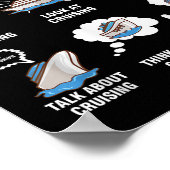 6 Things I Do In My Spare Time - Cruising Lovers  Poster (Ecke)