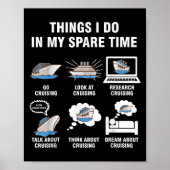 6 Things I Do In My Spare Time - Cruising Lovers  Poster (Vorne)